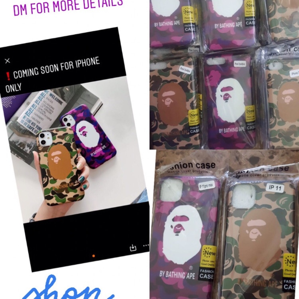 Bape iPhone case